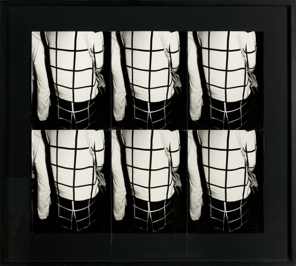 Ohne Titel (Costume-Grid Coat), Andy Warhol