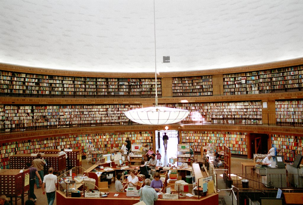 Stadtbibliothek Stockholm I, Candida Höfer