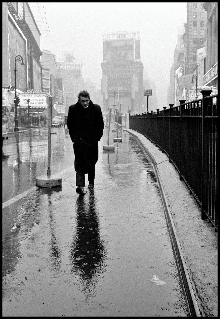 James Dean on Times Square, Dennis Stock