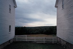 Space between two buildings