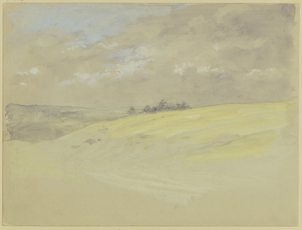 Hilly landscape, Wilhelm Amandus Beer