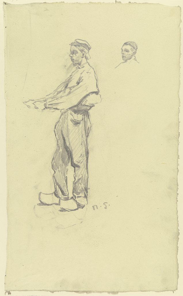 Ein Arbeiter aus der "Großen Spinnerei von Edam", Rudolf Gudden