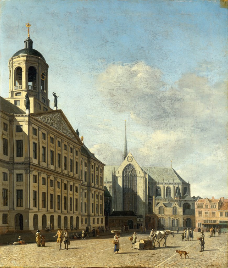 Das Stadthaus in Amsterdam, Gerrit Adriaensz. Berckheyde