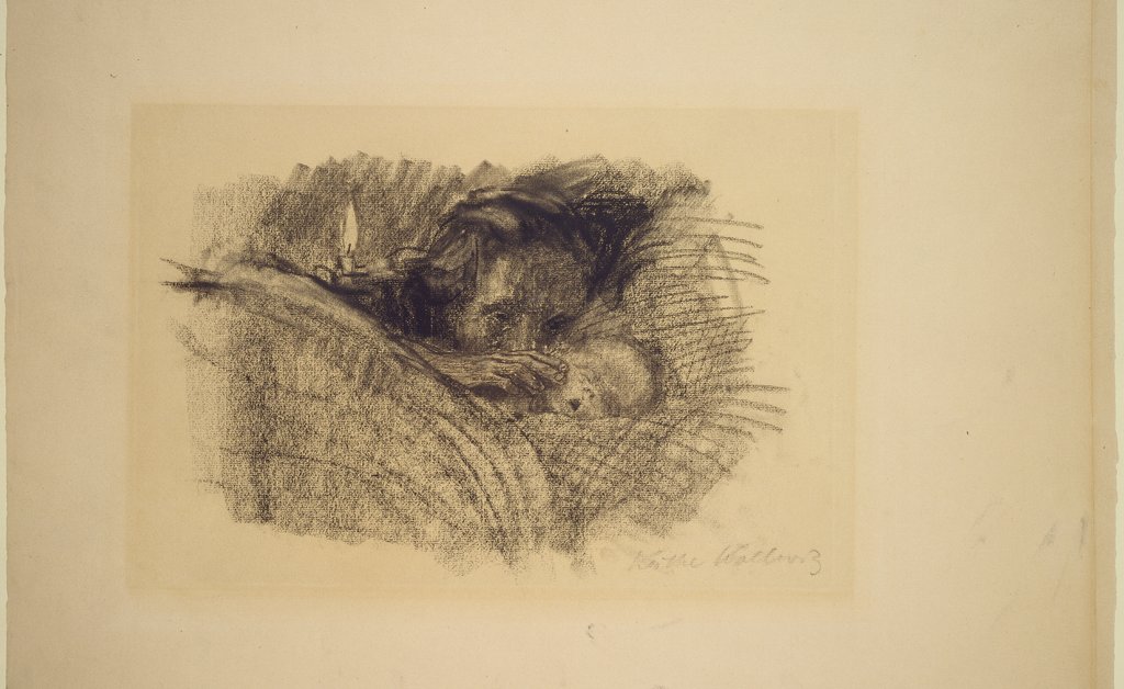 Mother at the Bed of the Dead Child, Käthe Kollwitz