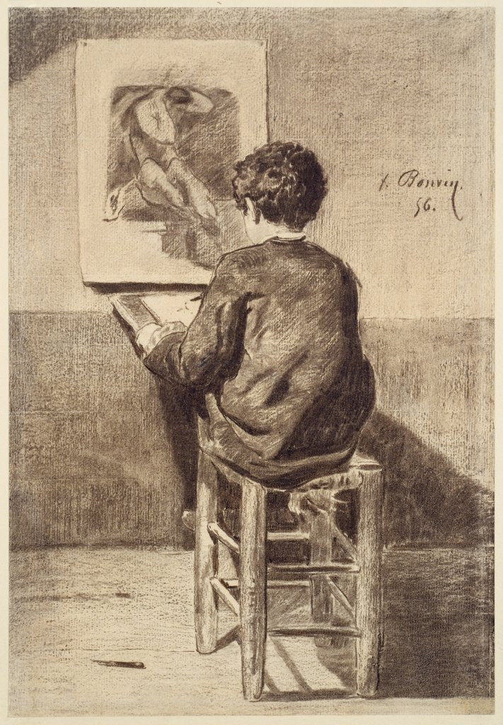 Der kleine Zeichner, François Bonvin