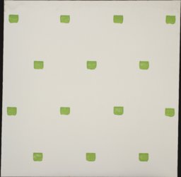 Imprints of a No. 50 brush, repeated at regular intervals of 30 cm