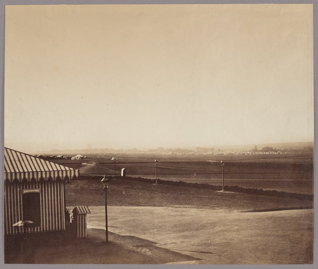 The field of maneuvers in Châlons-sur-Marne, Gustave Le Gray
