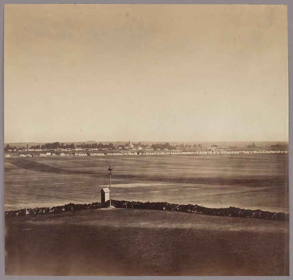 The field of maneuvers in Châlons-sur-Marne, Gustave Le Gray