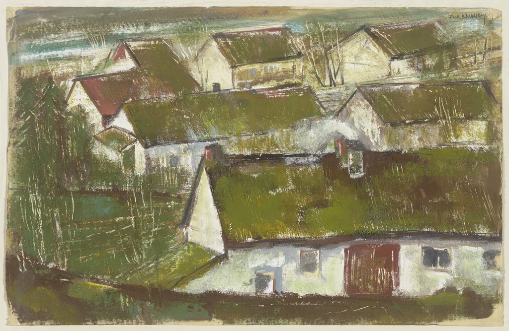 Eifel village, Ferdinand Lammeyer