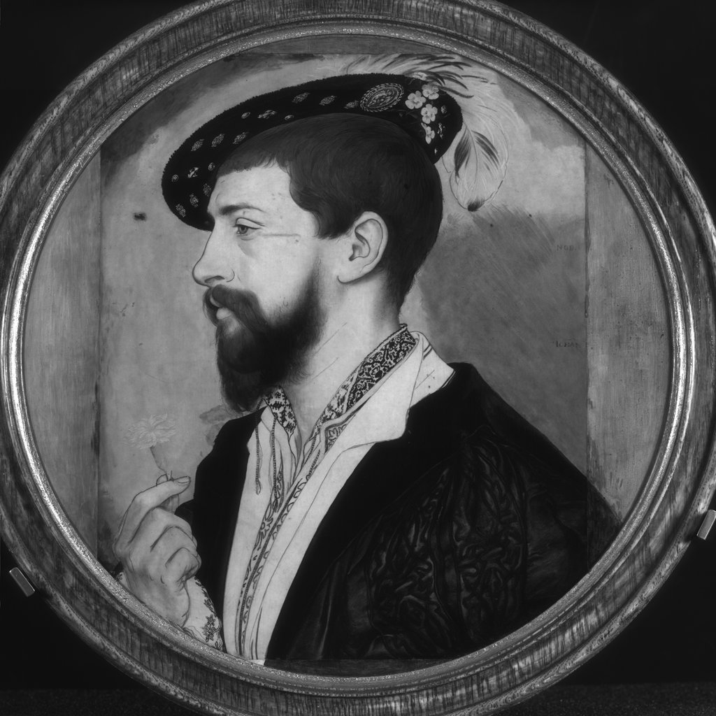 Portrait of Simon George of Cornwall, Hans Holbein the Younger