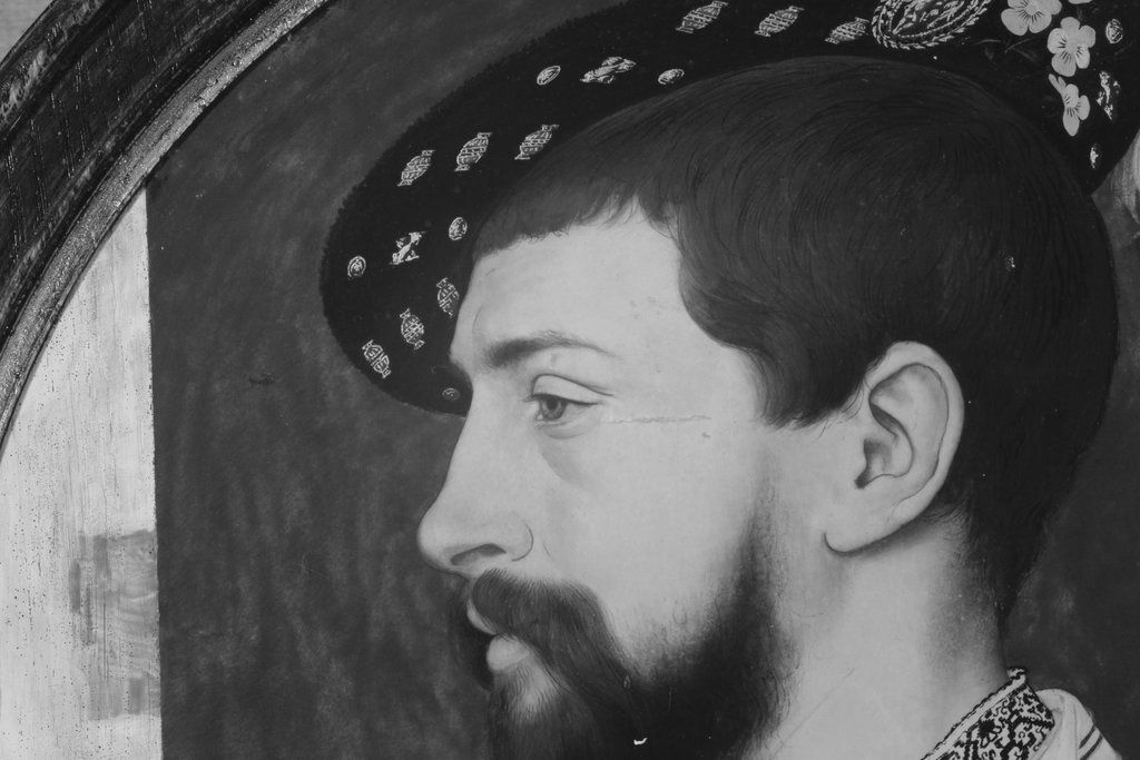 Portrait of Simon George of Cornwall, Hans Holbein the Younger