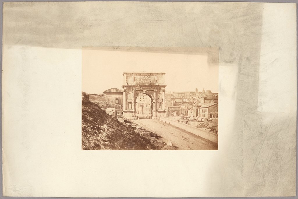 Rome: Arch of Titus, Eugène Constant