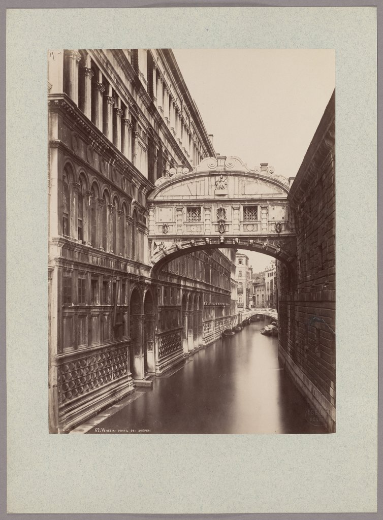 Venedig: Seufzerbrücke, Giovanni Battista Brusa