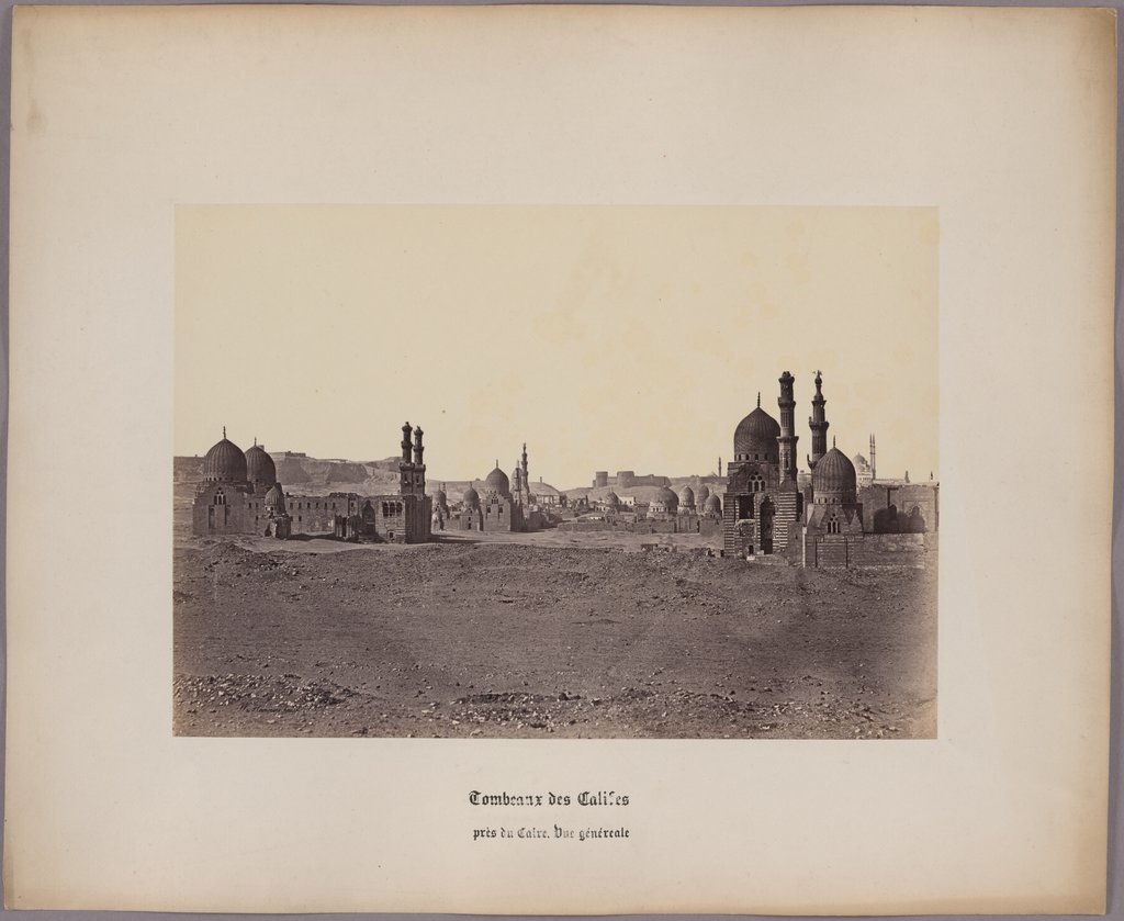 Cairo: Caliphal tombs near Cairo. General view, No. 14, Wilhelm Hammerschmidt