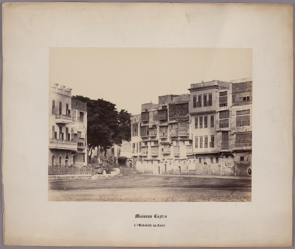 Cairo: Coptic Houses at the Esbekieh in Cairo, No. 28, Wilhelm Hammerschmidt