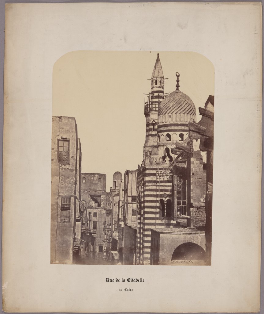 Caire: Rue de la Citadelle au Caire, No. 27, Wilhelm Hammerschmidt