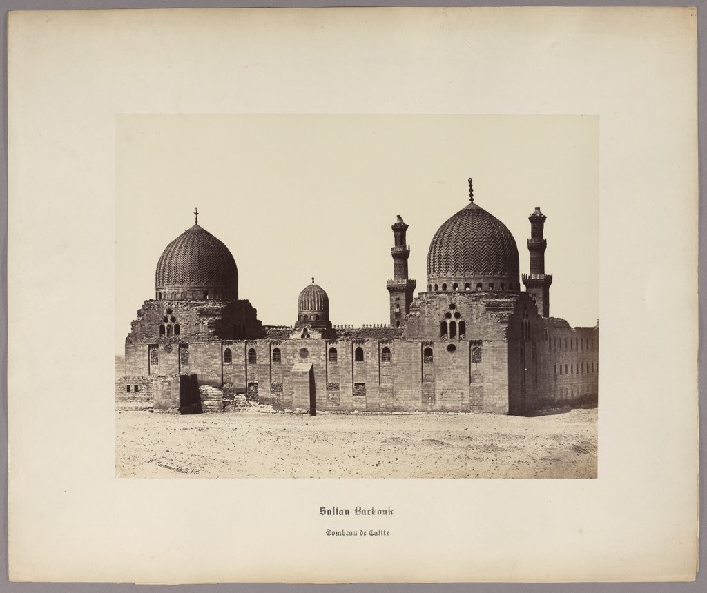 Caire: Sultan Barkouk, Tombeau de Calife, No. 16, Wilhelm Hammerschmidt