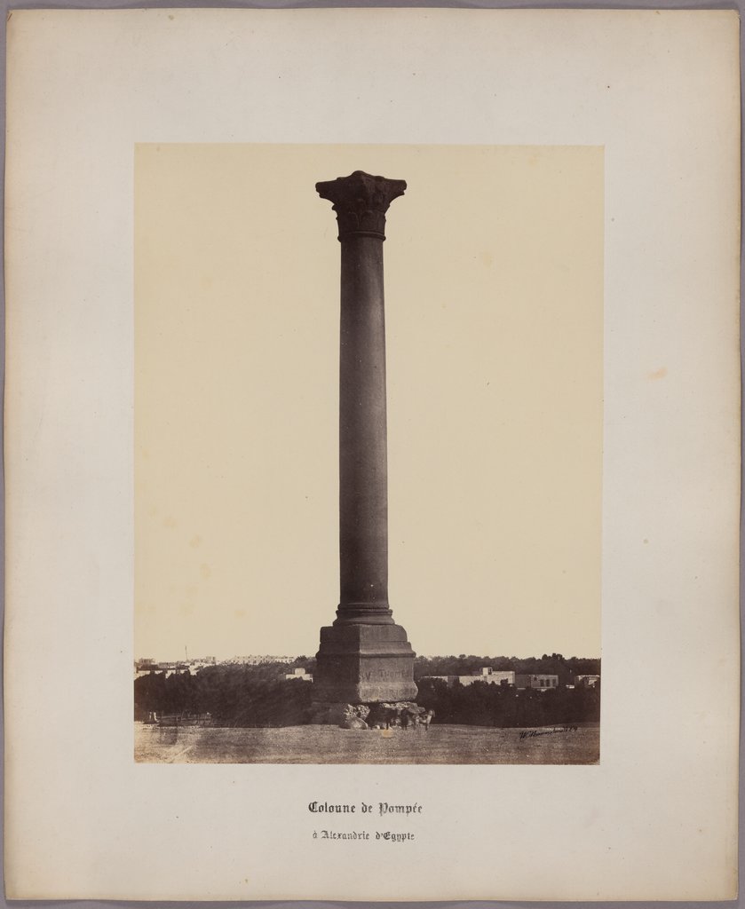 Pompey's Column in Alexandria of Egypt, No. 4, Wilhelm Hammerschmidt
