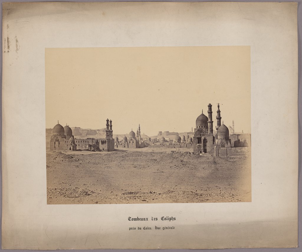 Tombeaux des Caliphs près du Caire, Vue générale, No. 14, Wilhelm Hammerschmidt
