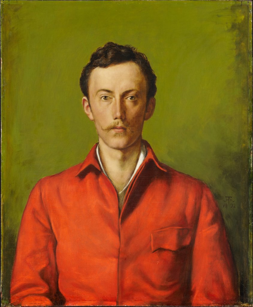 Portrait of Prince Frederick Charles of Hesse, Hans Thoma