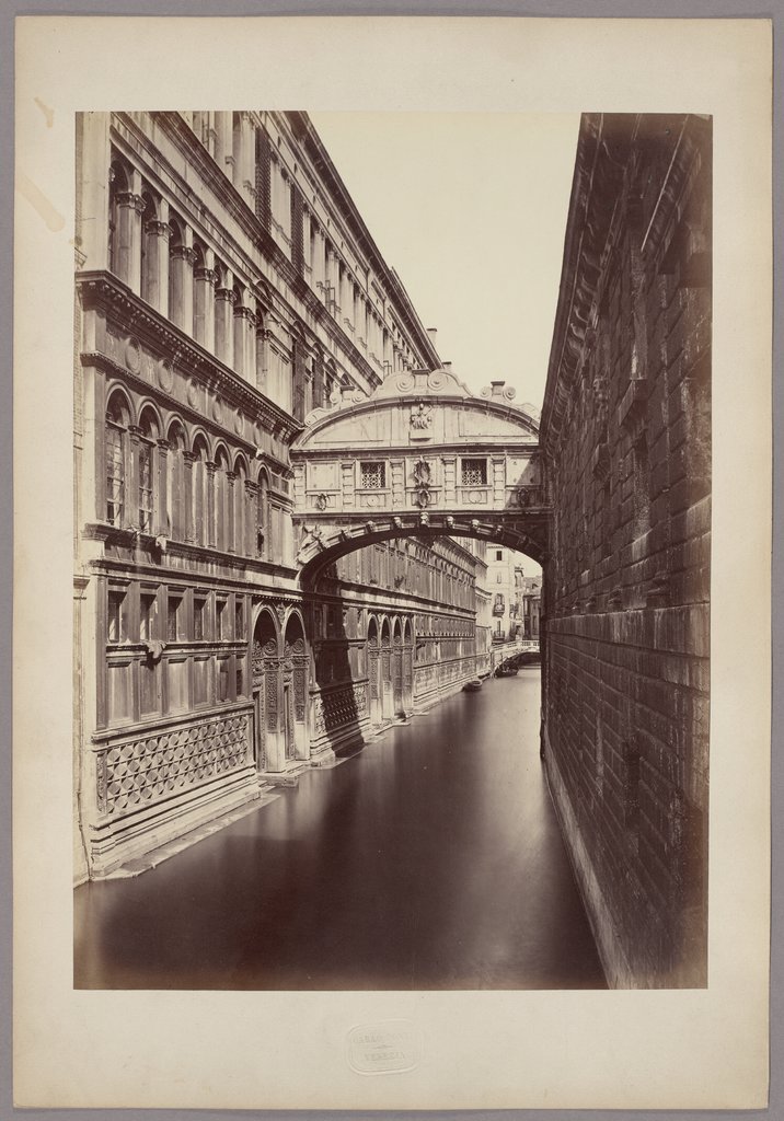 Venice: Bridge of Sighs, Carlo Ponti