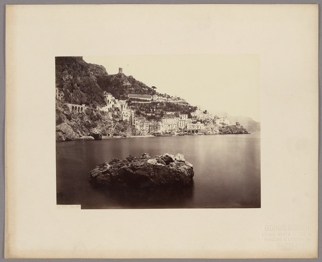 Amalfi: Blick von der Küste, Giorgio Sommer