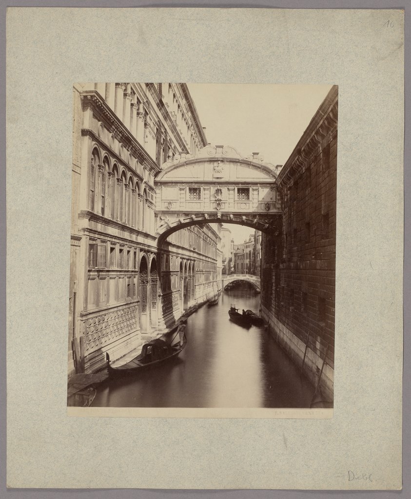 Venice: Bridge of Sighs, Paolo Salviati