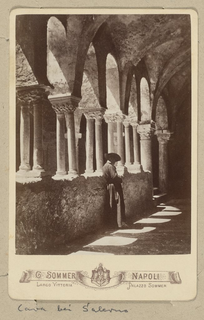 Cava de’ Tirreni: A Monk from the Abbey of the Holy Trinity, Giorgio Sommer