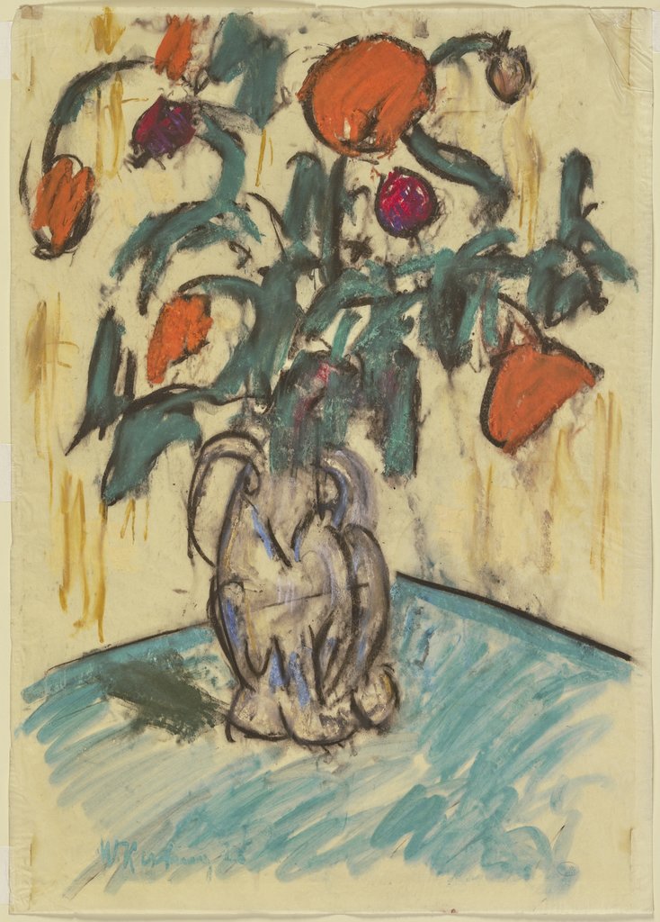 Vase mit Blumen, Wilhelm Kesting