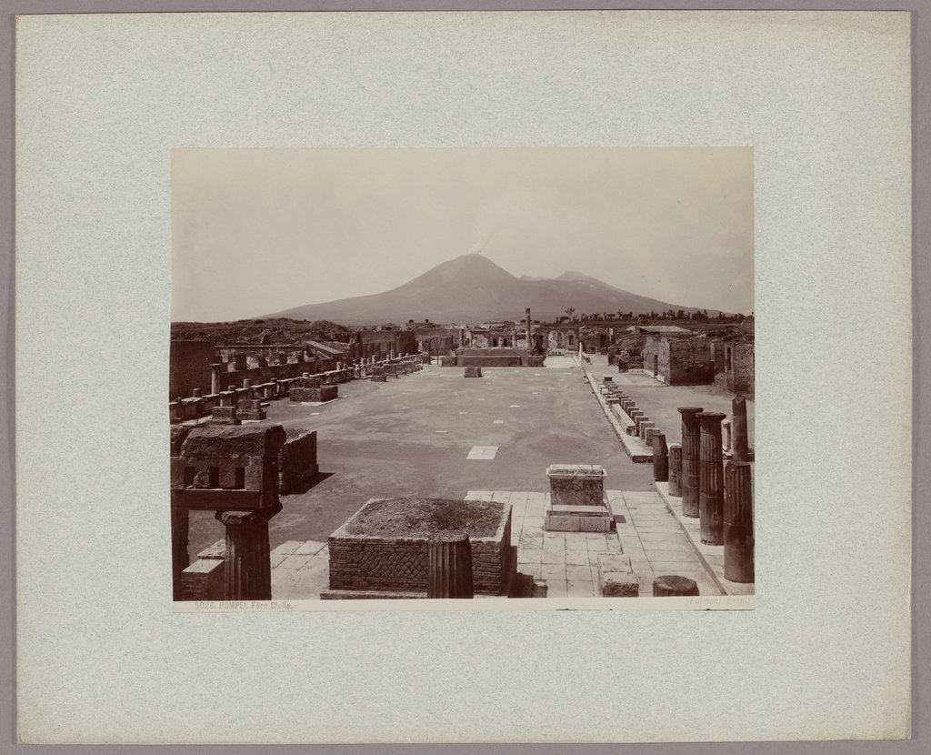 Pompeii: Fôro Civile, No. 5026, Giacomo Brogi