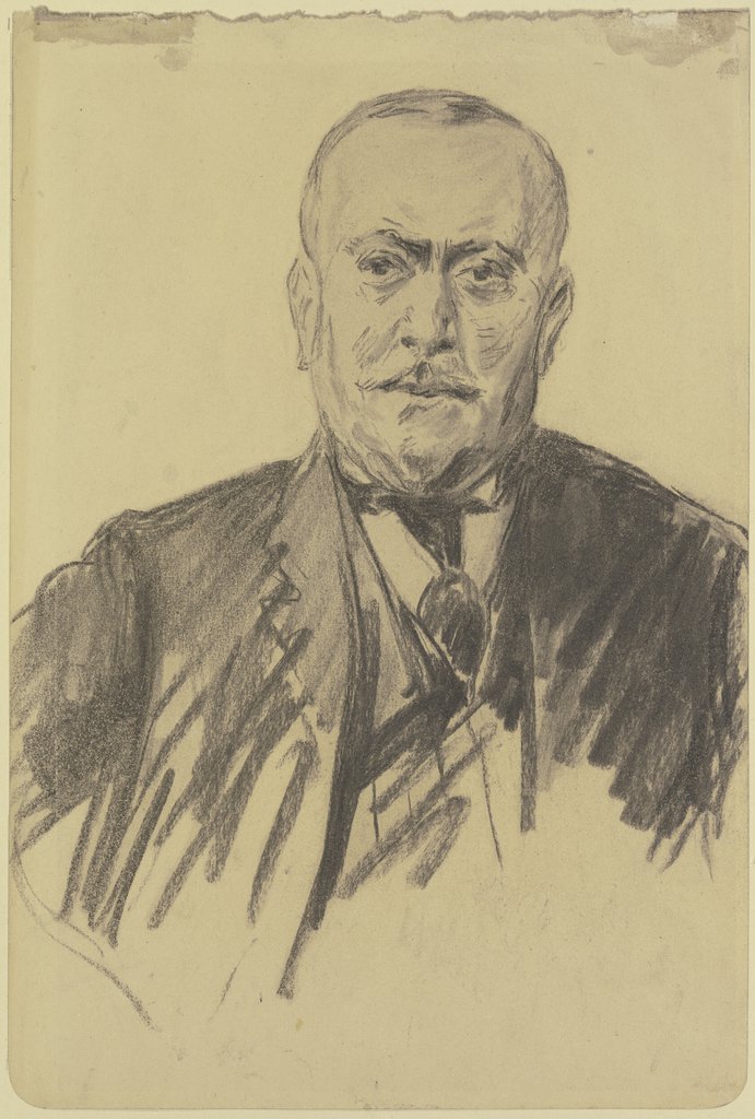Portrait of a man, Max Liebermann