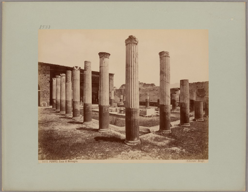 Pompei: Casa di Meleagro, No. 5072, Giacomo Brogi