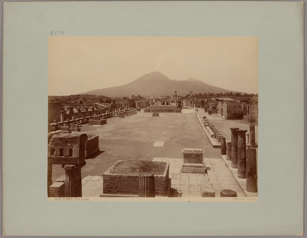 Pompei: Fôro Civile, No. 5026, Giacomo Brogi