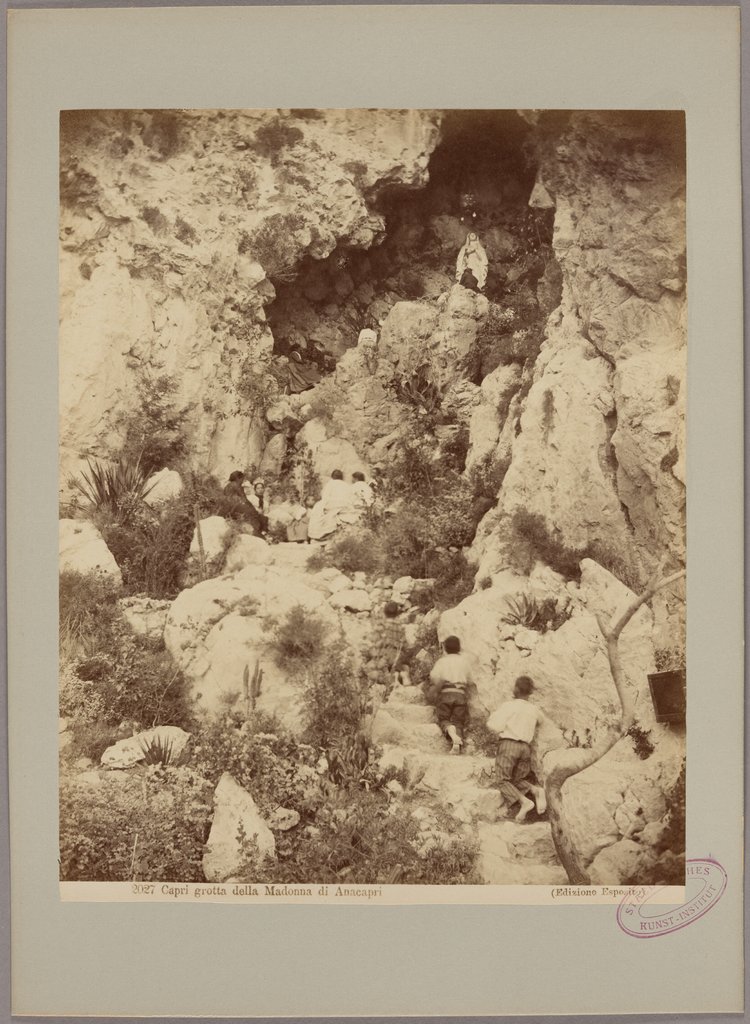 Capri: Grotta della Madonna di Anacapri, No. 2027, 