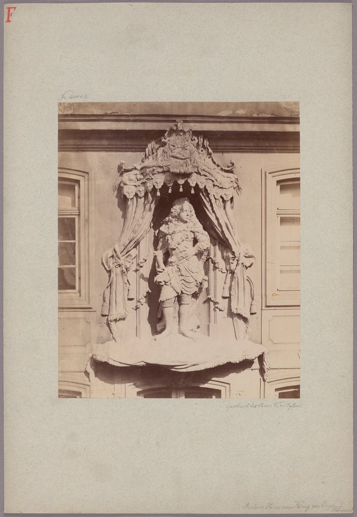 Frankfurt am Main: At the House to the King of England, Fahrgasse, Carl Friedrich Mylius