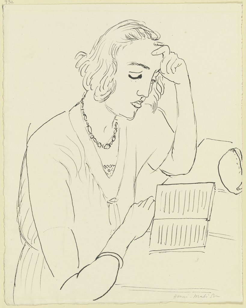 Lesende Frau, Henri Matisse