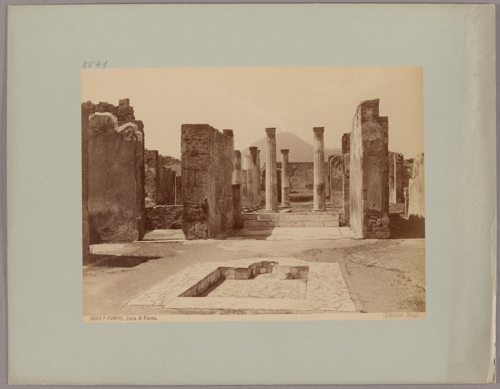 Pompeii: House of Pansa, No. 5060.a - Digital Collection