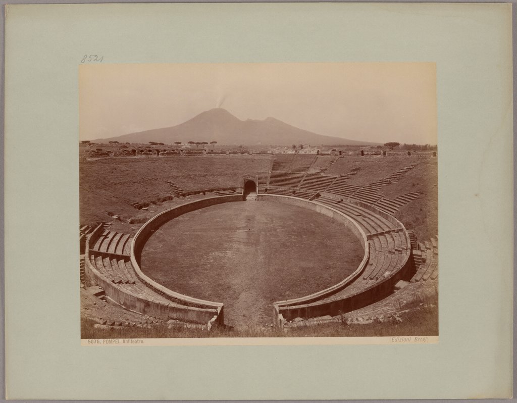 Pompei: Anfiteatro, No. 5076, Giacomo Brogi