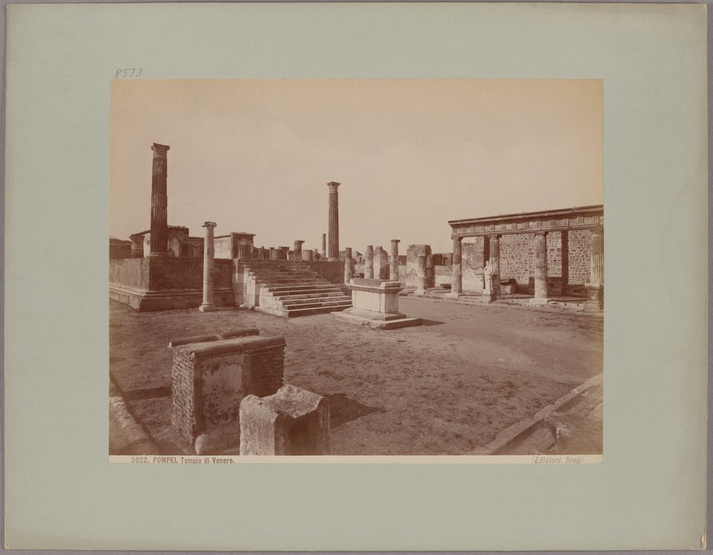 Pompei: Tempio di Apollo, No. 5022, Giacomo Brogi