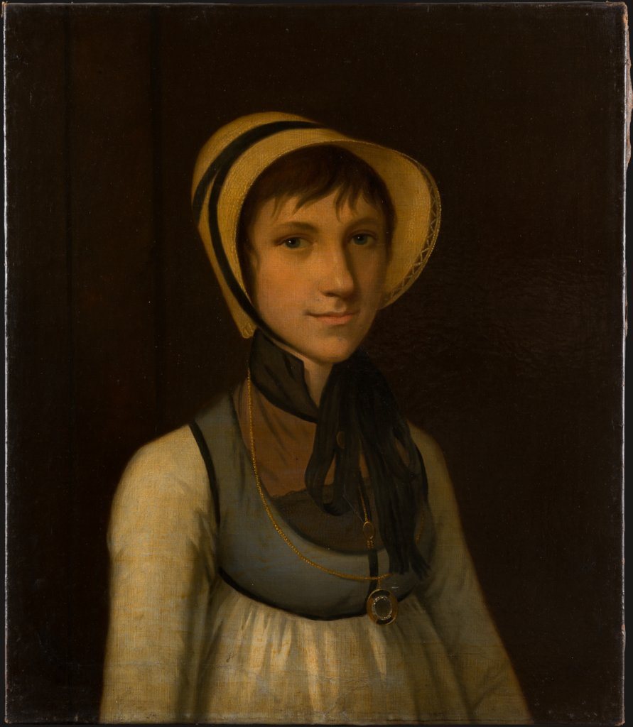 Portrait of Marie Barbara Lauck, Johann Friedrich August Tischbein