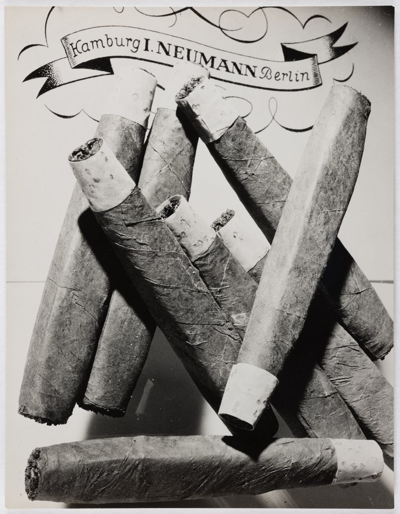 Ohne Titel (Bauhaus, Neumann Zigarren-Werbung), Anonym