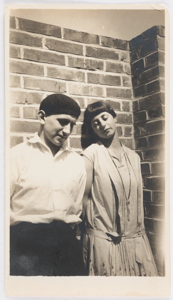 Untitled (The Bauhaus Student Albert Braun and Eva Fernbach's Sister), Anonym
