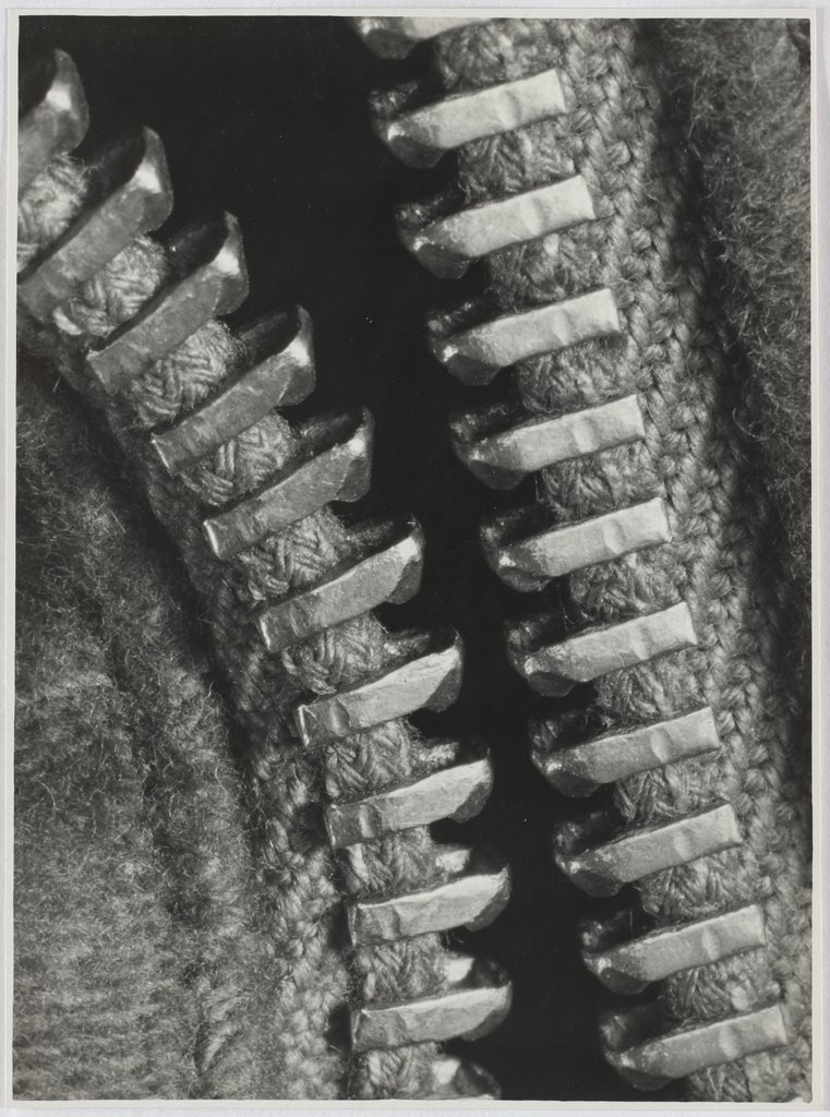 Untitled (Close-Up of a Zipper), Albert Renger-Patzsch;   attributed, Folkwang Auriga Publishing House