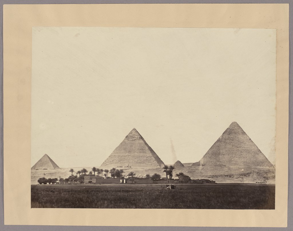 Untitled (Pyramids, Gizeh), Wilhelm Hammerschmidt