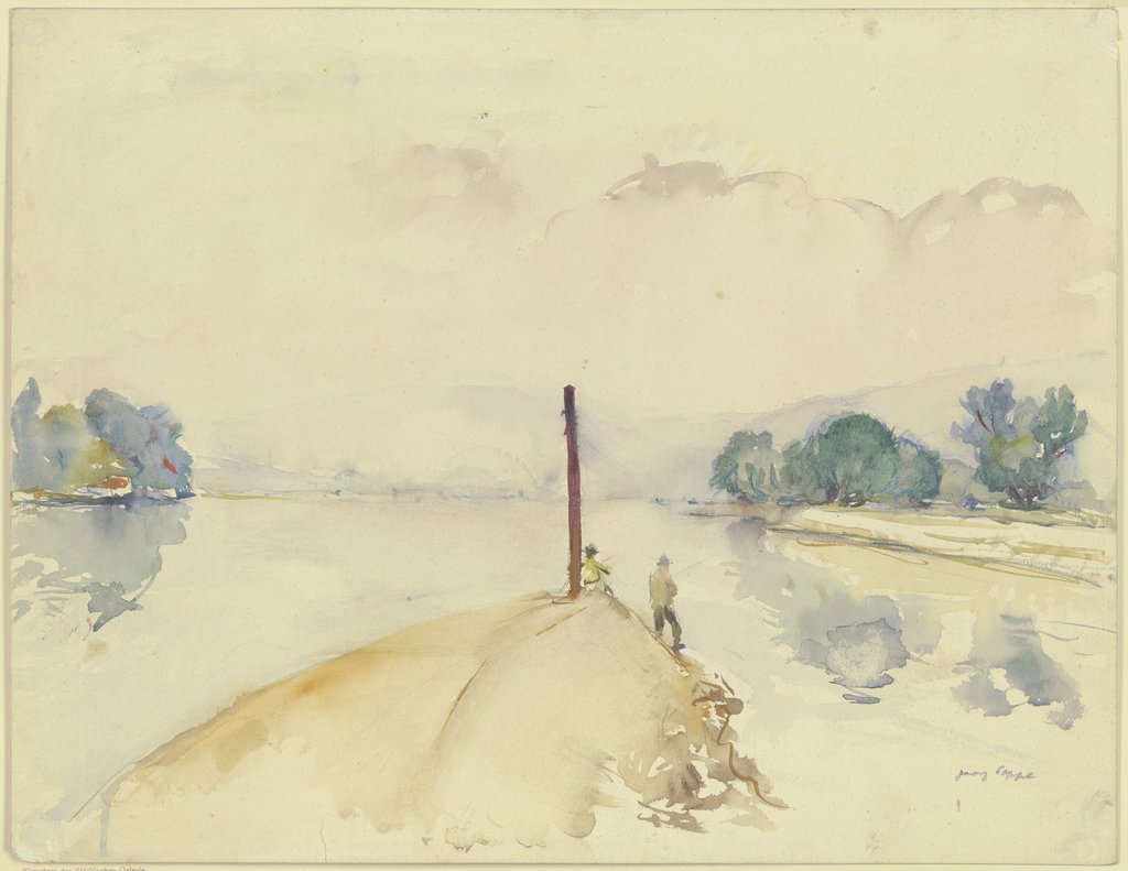 Binger Loch, Georg Poppe