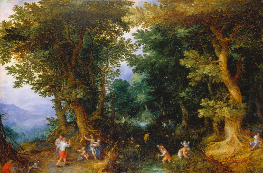 Die Verspottung der Latona, Jan Brueghel d. Ä.
