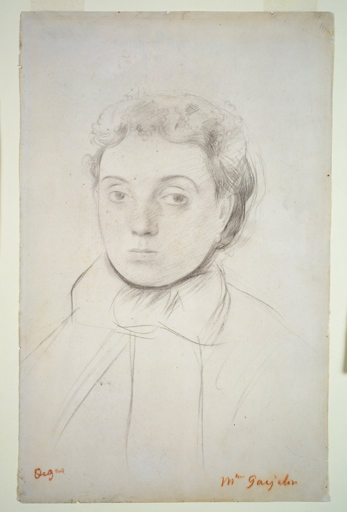 Portrait of Joséphine Gaujelin, Edgar Degas