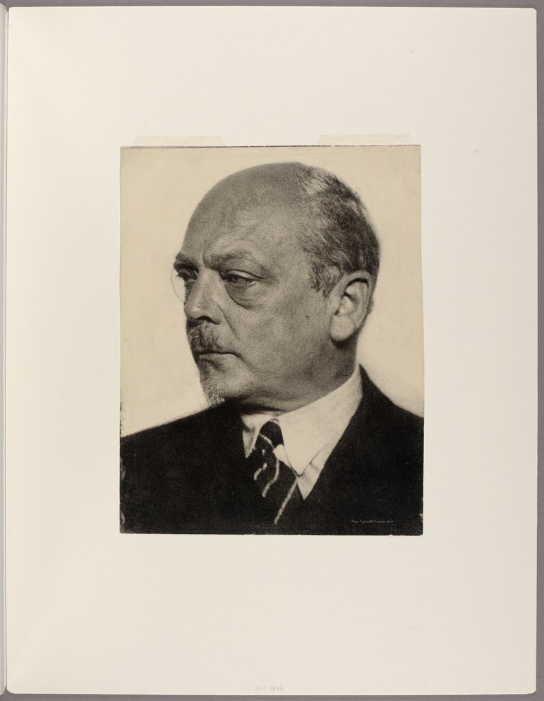 Portrait Georg Swarzenski, Hugo Erfurth