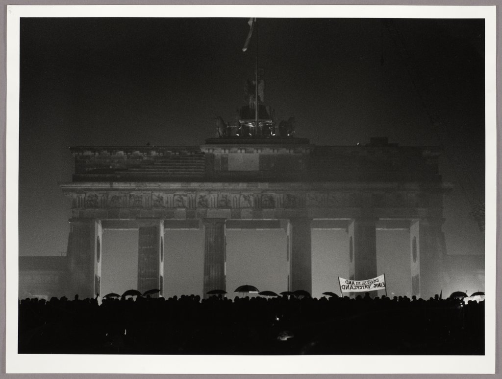 Öffnung des Brandenburger Tors, Berlin 22. Dezember 1989, Barbara Klemm