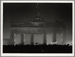 Opening of the Brandenburg Gate, Berlin, December 22nd, 1989